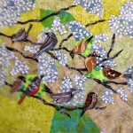 Birds Among Cherry Blossoms