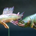 Grayling and Trout (Detail)